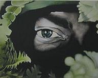Outdoor - All Seeing Eye - Oil On Canvas